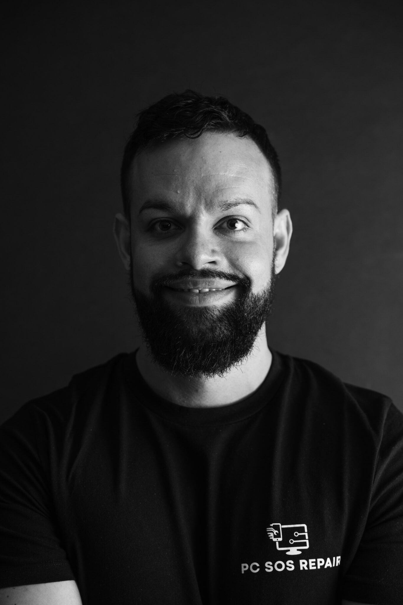 Fotografia de Duarte Alves, CEO e responsável pela Assistência na PC SOS Repair